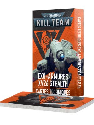 KILL TEAM: EXO-ARMURES XV26 STEALTH – CARTES TECHNIQUES