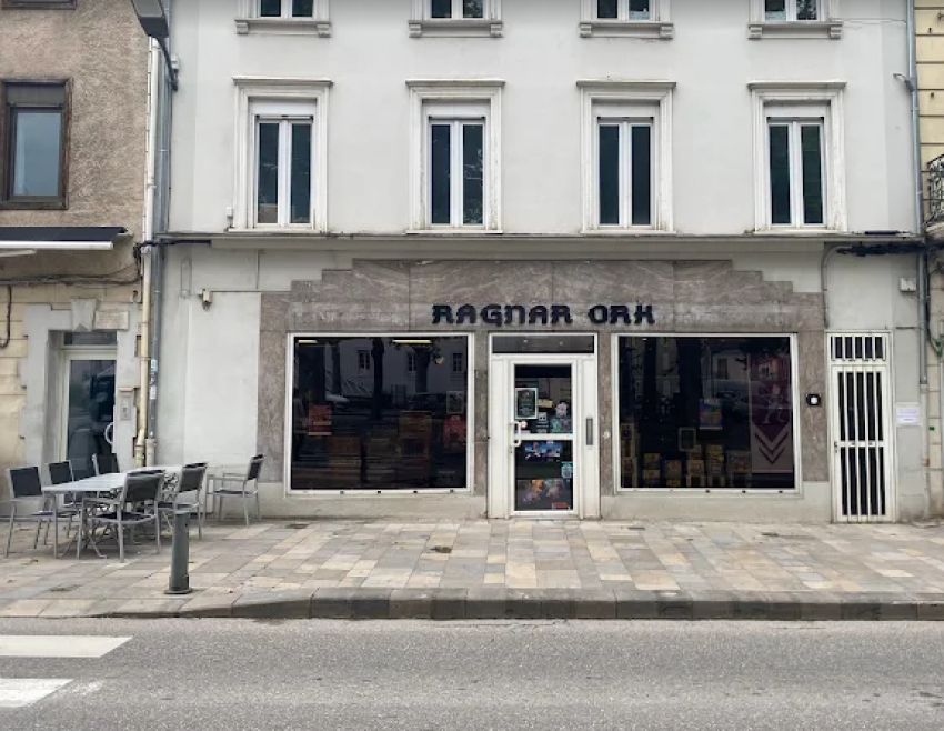 Vitrine de la boutique