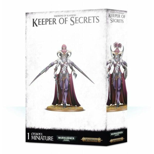 DAEMONS OF SLAANESH KEEPER  OF SECRET