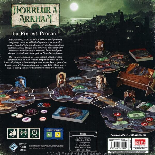 HORREUR À ARKHAM V3 : JEU DE PLATEAU – Image 4