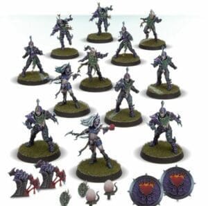 ÉQUIPE DE BLOOD BOWL D'ELFES NOIRS: NAGGAROTH NIGHTMARES