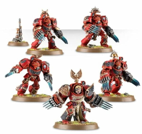 BLOOD ANGELS TERMINATOR ASSAULT SQUAD – Image 2