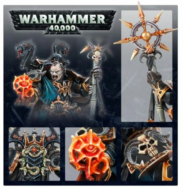 CHAOS SPACE MARINES SORCERER – Image 3