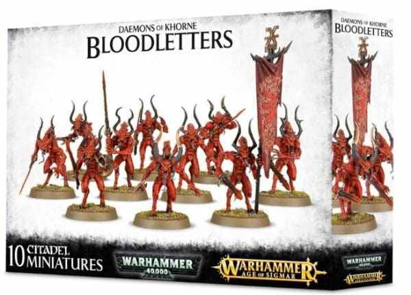 DAEMONS OF KHORNE BLOODLETTERS