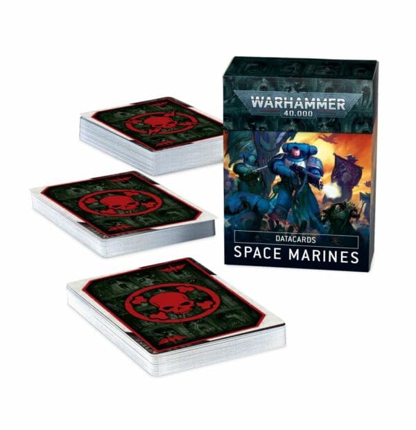 DATACARDS: SPACE MARINES (ANGLAIS)