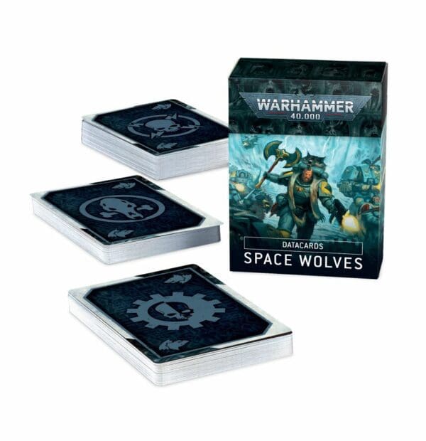 DATACARDS: SPACE WOLVES (ANGLAIS)