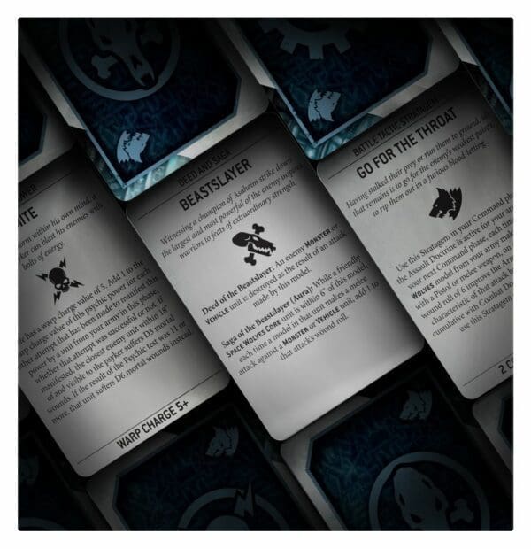DATACARDS: SPACE WOLVES (ANGLAIS) – Image 2