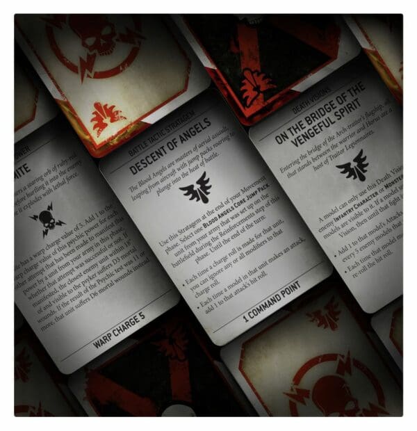 DATACARDS: BLOOD ANGELS (ANGLAIS) – Image 2