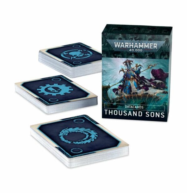 DATACARDS: THOUSAND SONS (ANGLAIS)