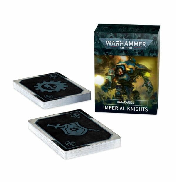 DATACARDS: IMPERIAL KNIGHTS (ANGLAIS)