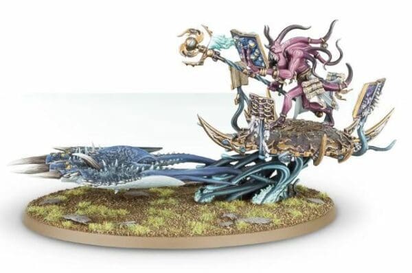 FATESKIMMER, HERALD OF TZEENTCH ON BURNING CHARIOT – Image 3