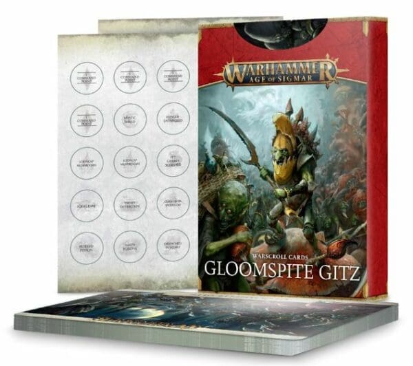 WARSCROLL CARDS: GLOOMSPITE GITZ (ENG)