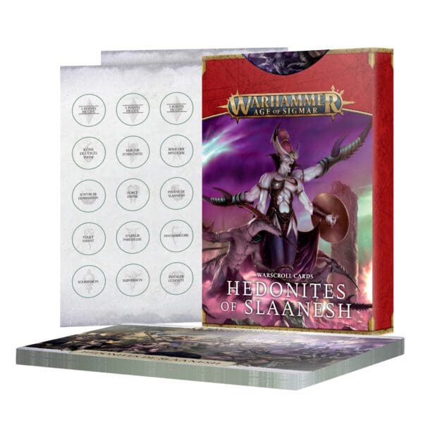 W/S CARDS: HEDONITES OF SLAANESH (ENG)