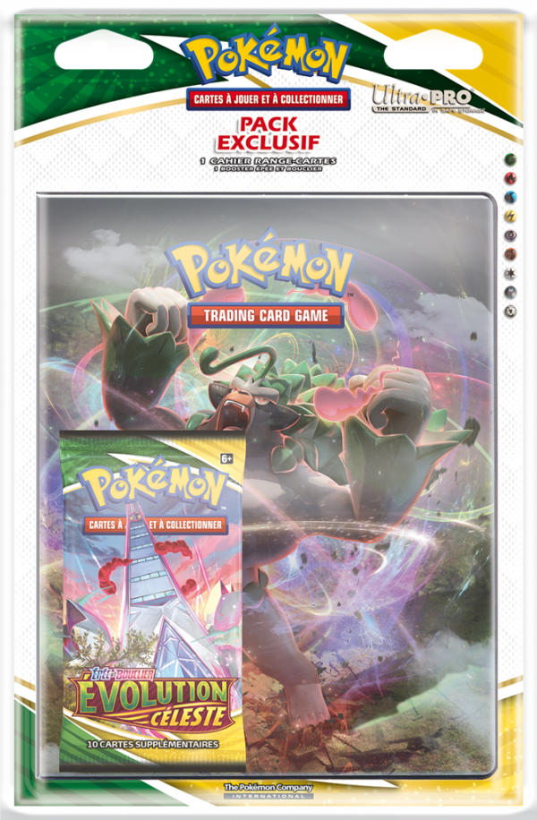 POKÉMON : PACK ASSORTIMENT PORTFOLIO A5 + BOOSTER