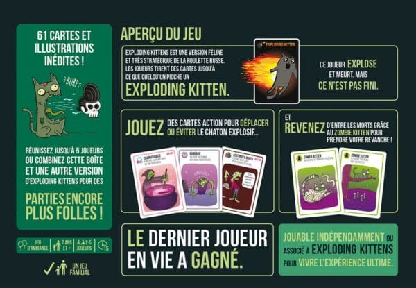 EXPLODING KITTENS : ZOMBIE KITTENS – Image 3