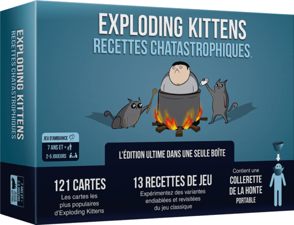 EXPLODING KITTENS : RECETTES CHATASTROPHIQUES