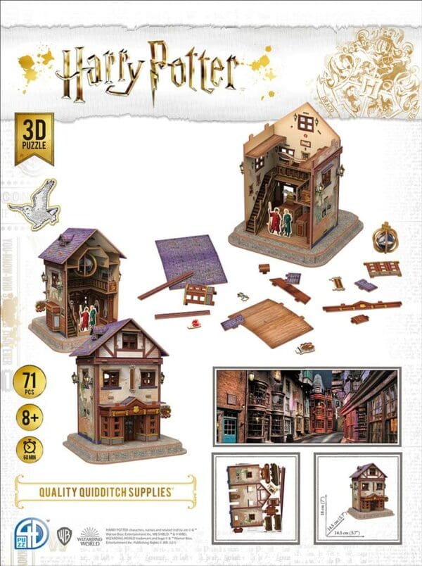 3D MODEL KIT H. POTTER : ACCESSOIRES DE QUIDDITCH™ – Image 2