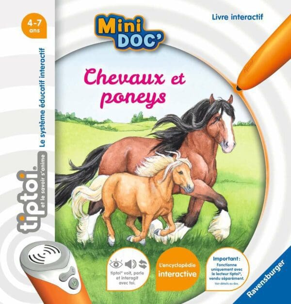 MINI DOC' CHEV.PONEYS TIPTOI