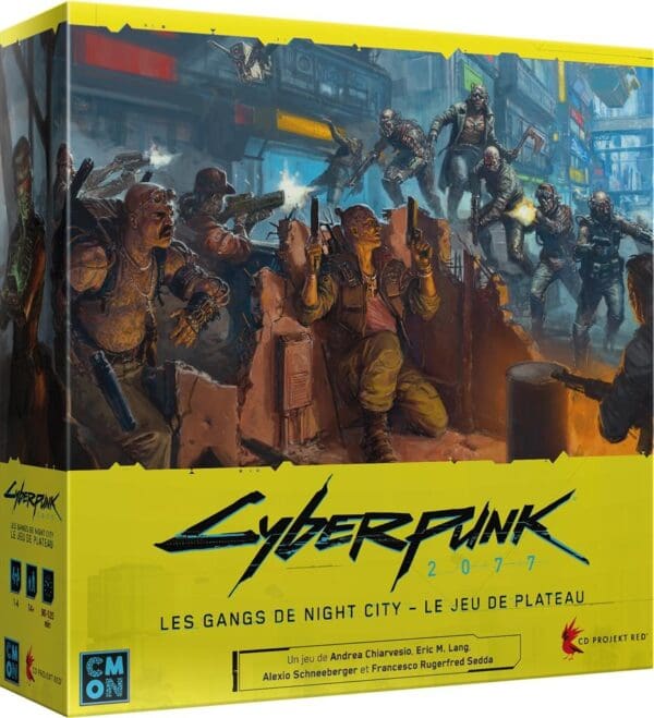 CYBER PUNK 2077 : GANGS OF NIGHT CITYCYBER PUNK