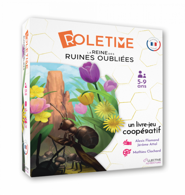 ROLETIME LA REINE DES RUINES OUBLIÉES - LIVRE JEU