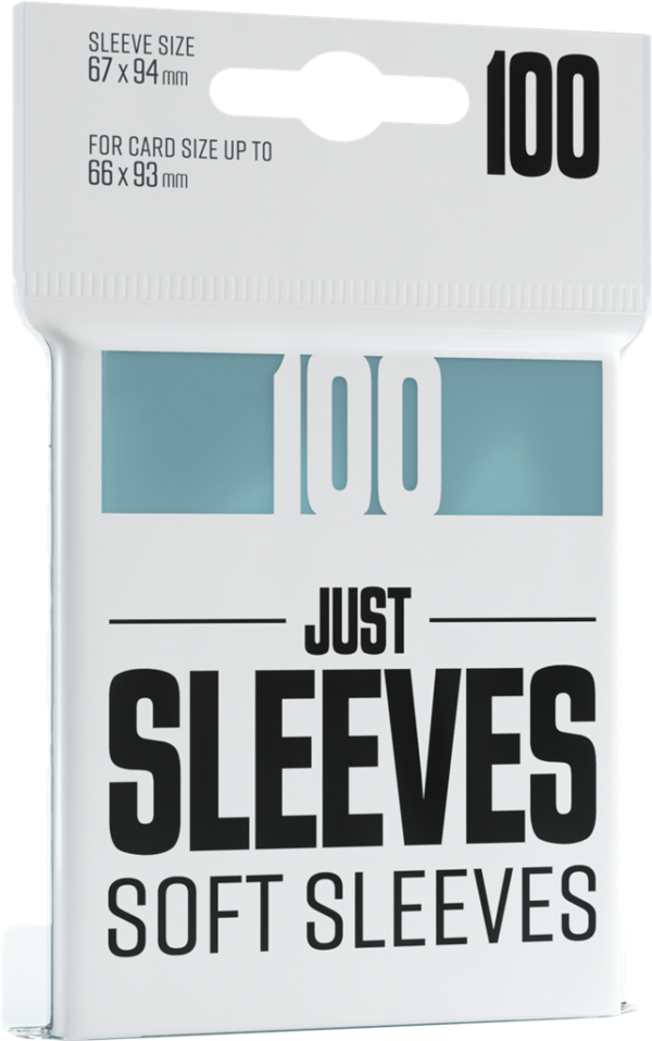 GG : 100 JUST SLEEVES - SOFT SLEEVESGAMEGENIC