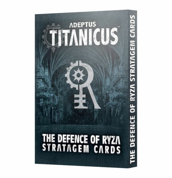 ADEPTUS TITANICUS: THE DEFENCE OF RYZA STRATAGEM CARDS (ANGLAIS)