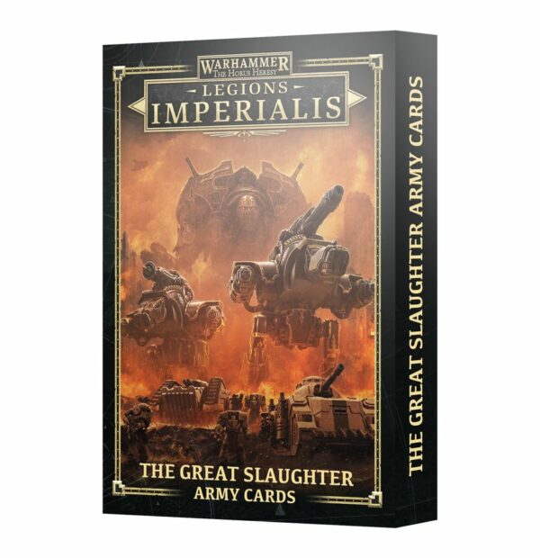 LEGIONS IMPERIALIS: THE GREAT SLAUGHTER ARMY CARDS (ANGLAIS)