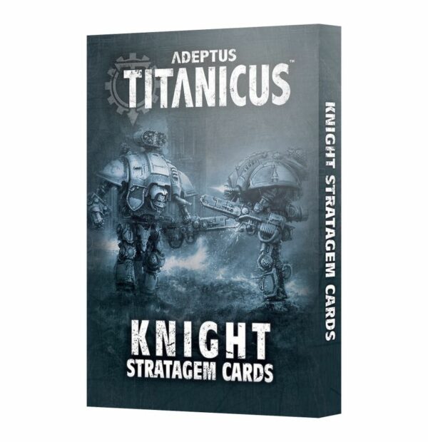 ADEPTUS TITANICUS: KNIGHT STRATAGEM CARDS (ANGLAIS)