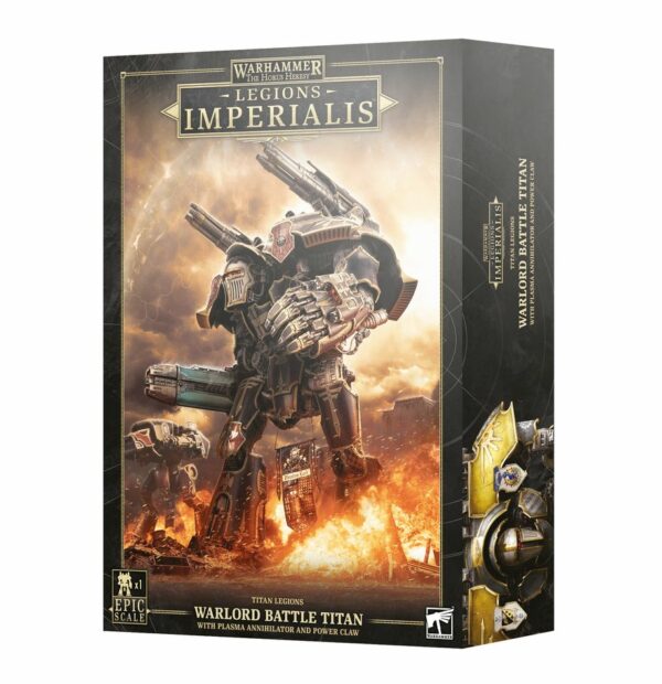 LEGIONS IMPERIALIS: WARLORD TITAN MIT POWER CLAW UND PLASMA ANNIHILATO