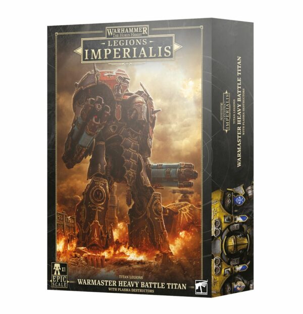 LEGIONS IMPERIALIS: WARMASTER HEAVY BATTLE TITAN WITH PLASMA DESTRUCTO