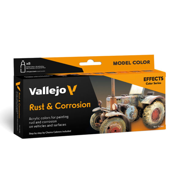 EFFECT COLOR - RUST et CORROSION 8 TEINTES