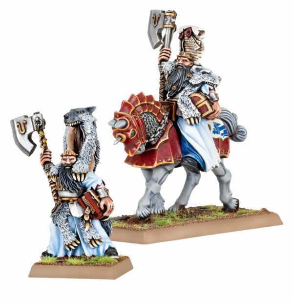 PRÊTRES-GUERRIERS D'ULRIC À PIED et MONTÉ