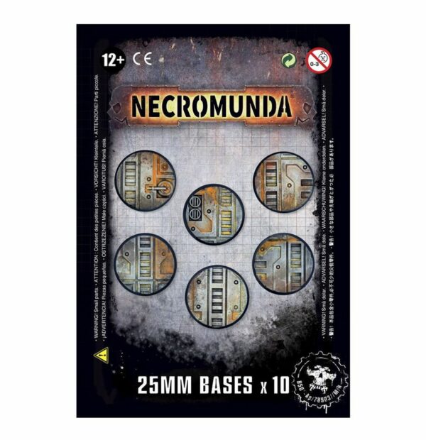 SOCLES NECROMUNDA DE 25MM