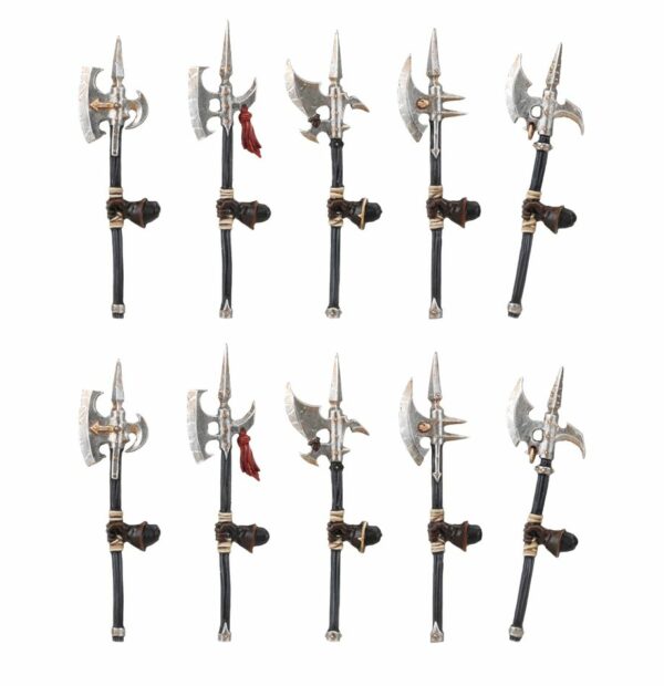 SET D'AMÉLIORATION DE HALLEBARDES DE GUERRIERS DU CHAOS