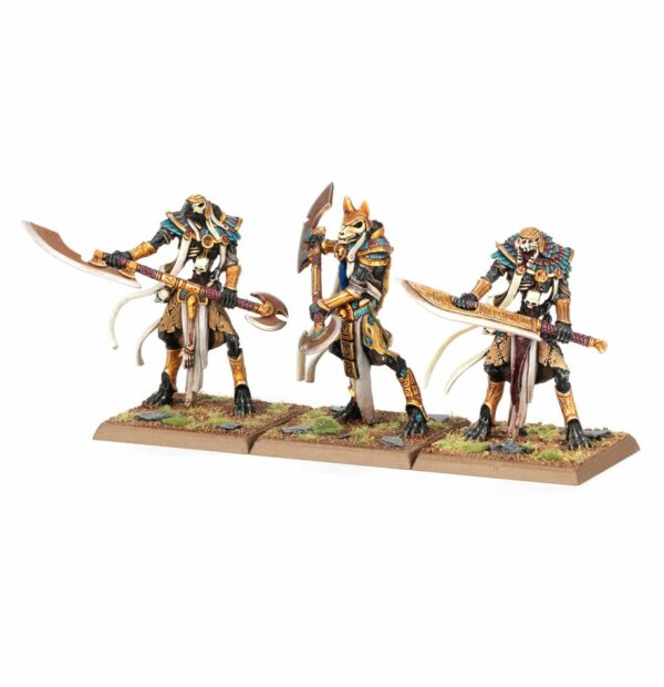 USHABTI AVEC LAMES RITUELLES