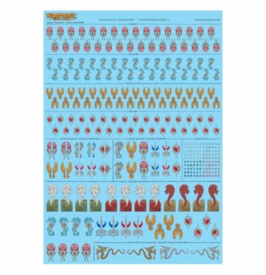 PLANCHE DE DÉCALCOS DES ROYAUMES HAUTS ELFES
