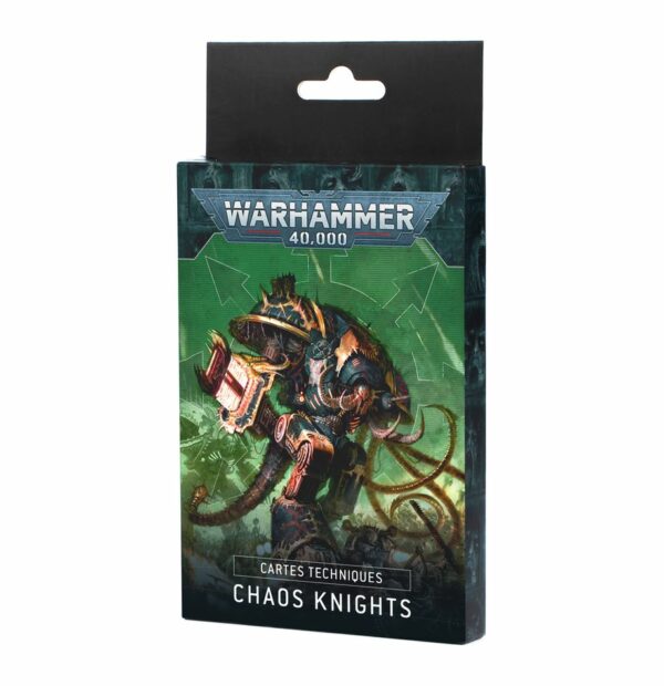 CARTES TECHNIQUES: CHAOS KNIGHTS (FRA)