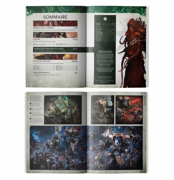 CODEX: CHAOS KNIGHTS (FRANCAIS) – Image 2