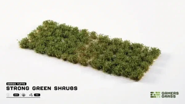 STRONG GREEN SHRUBS