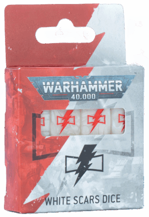 WARHAMMER 40000: WHITE SCARS DICE