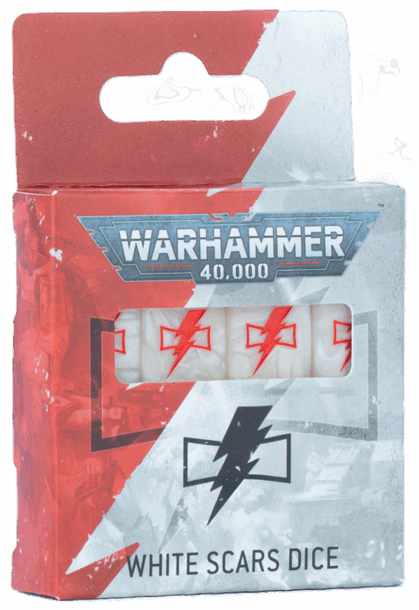 WARHAMMER 40000: WHITE SCARS DICE