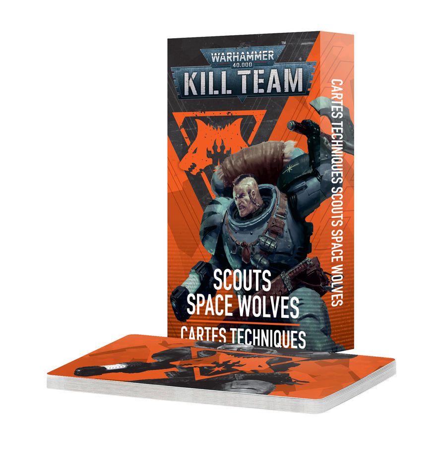 KILL TEAM: SCOUTS SPACE WOLVES – CARTES TECHNIQUES