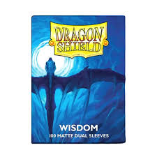 100 DRAGON SHIELD DUAL MATTE - WISDOM