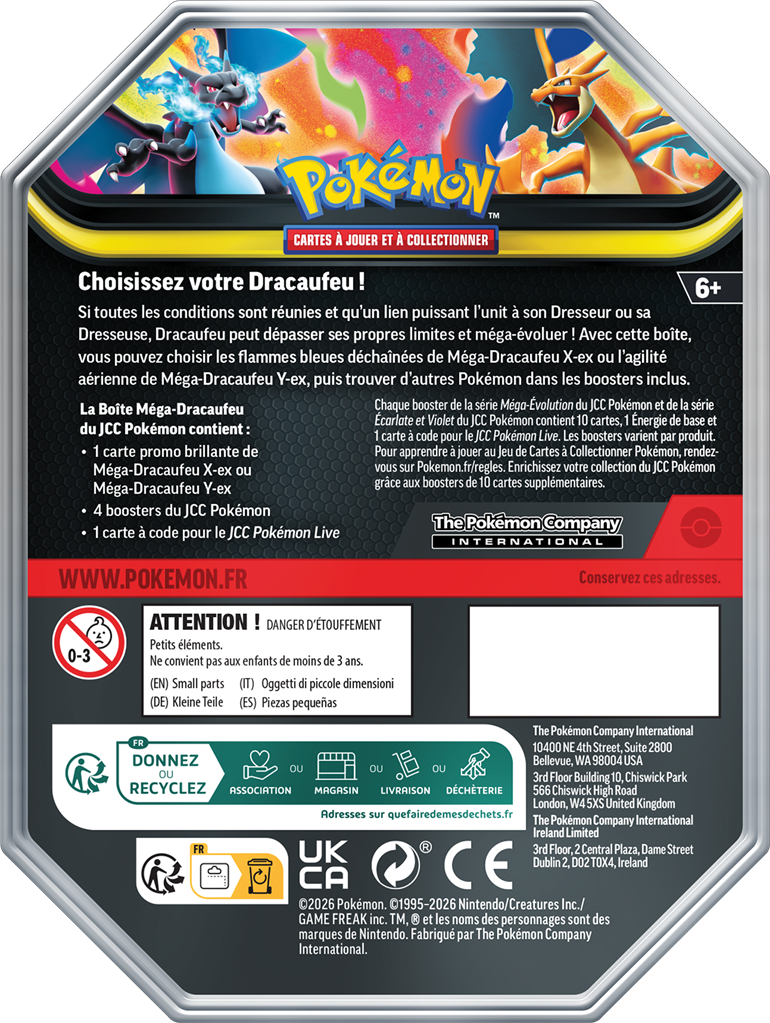 POKÉMON : POKÉBOX DRACAUFEU Y EX – Image 2